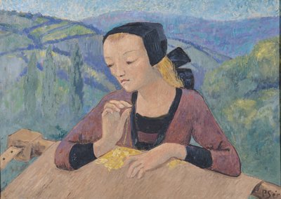 The Embroideress by Paul Sérusier